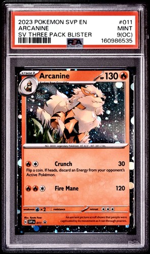 Psa arcanine holo svp - psa, 011