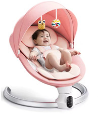BABY SWING BB706 Altalena per neonati, sdraietta elettrica, 0-9 mesi