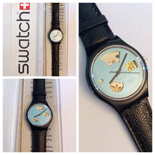 Swatch Automatico Black Motion