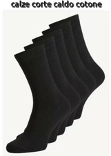 12-24 calze corte UOMO CALDO