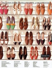  publicité Advertising 0522 1992   chaussure escarpins femme Fratelli Rossetti 