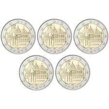 2 Euro Germany 2010 BU 5 Mint