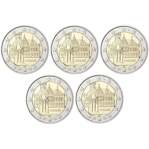 Euro germania 2010 fdc 5 - germania,