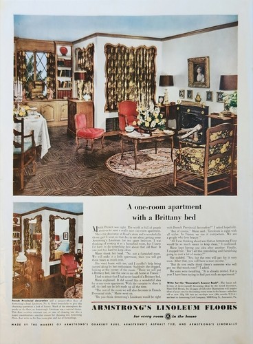 1950 armstrongs linoleum - 1950,