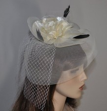 Fascinator Molletta Rete Velo
