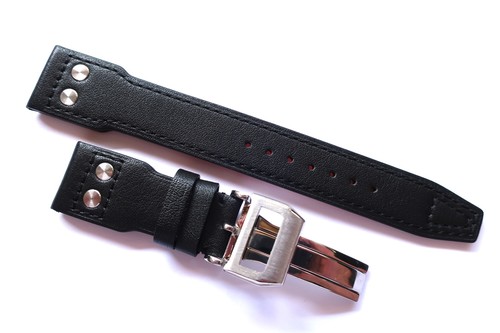 Strap 22mm ribets all - 22mm, black