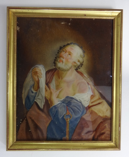 Antico quadro religioso