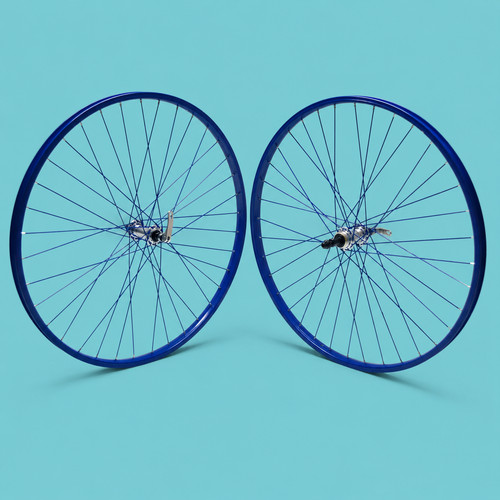 Coppia ruote blu - coppia, 7v