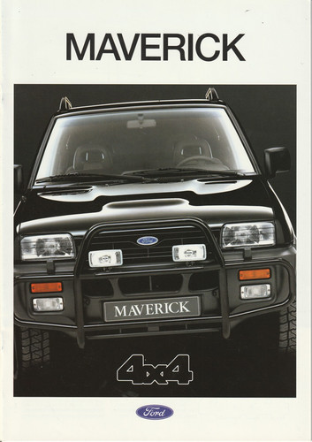 Brochure ford maverick 4x4 - brochure,