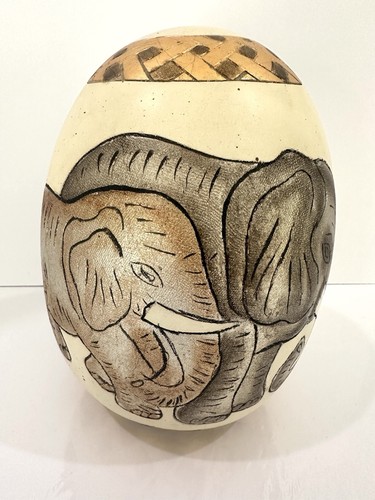Elefanti vintage tema - , africano