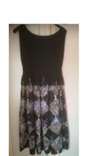 Abito sartoriale artigianale Parigi 1990 vintage cotone pesante