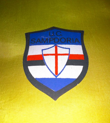 Scudetto sampdoria toppa patch - sampdoria,