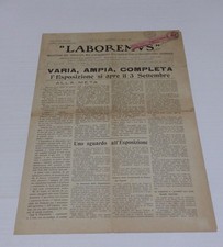 GIORNALE L'ABOREMUS BOLLETTINO