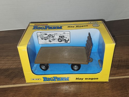 Vintage 1994 ertl big farm - farm, hay