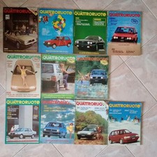 Riviste Quattroruote 1983 annata Non completa 12 Fascicoli + Speciale Sport 