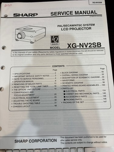 Orig proiettore lcd - proiettore, sharp
