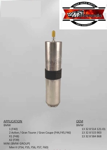 5080 filtro carburante gasolio - 5080,