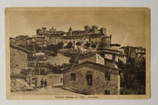 af405 cartolina collalto sabino panorama provincia di rieti lazio