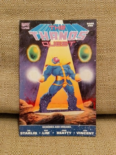 The thanos quest book - thanos,