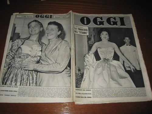 Oggi 1956 gina lollobrigida - oggi, 1956/36=gina