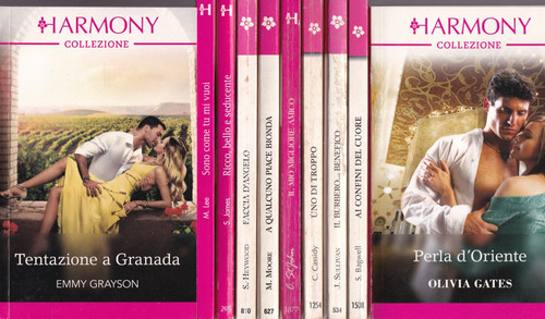 Ln6 lotto romanzi harmony - ln6,