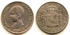 Spagna-Alfonso Xiii. 50