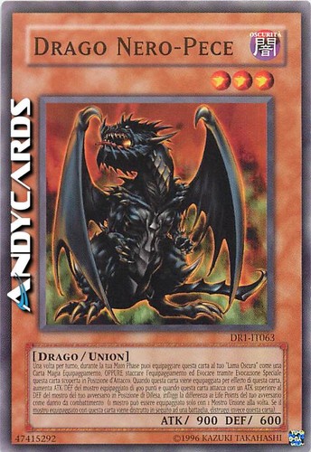 Drago nero pece - drago, •