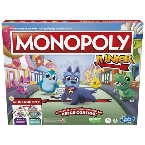 Juego mesa monopoly junior - monopoly,