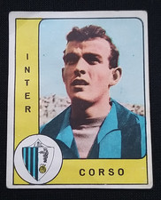***CALCIATORI PANINI 1961/62 PRIMA EDIZIONE OPACA*** CORSO (INTER) !!!