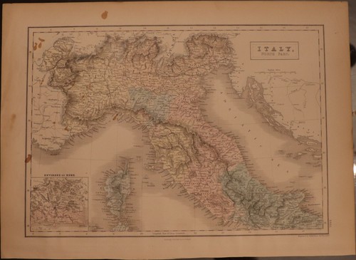 1856 mappa nord - 1856, e