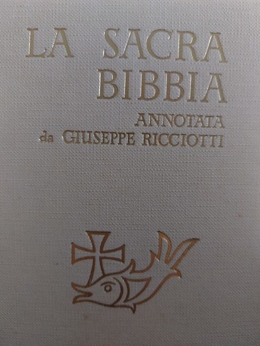 Sacra bibbia annotata - bibbia, da