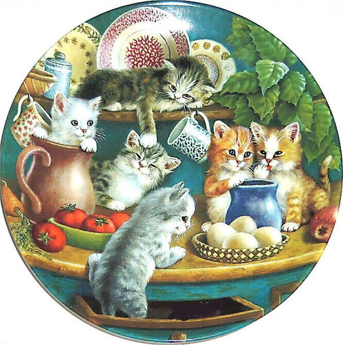 Collana ciondolo gattini - 20",