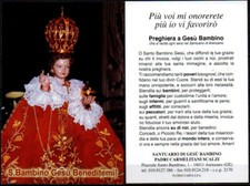 Santino bambino gesù - s.,