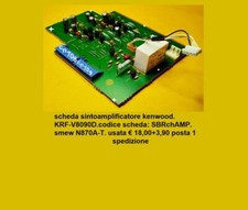 scheda sintoamplificatore kenwood KRF-V8090D. codice: SBRcHamp. vedi foto