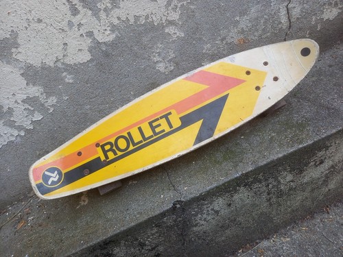 Rollet skateboard fibre verre - fibre,