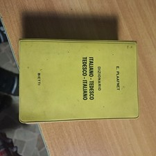 DIZIONARIO TASCABILE ITALIANO-TEDESCO TEDESCO-ITALIANO PLAAFNET EMILIO BIETTI