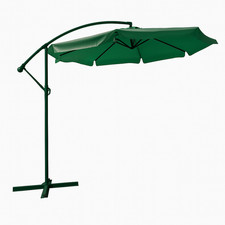 Ombrellone decentrato in