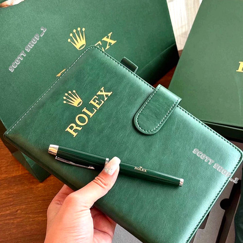 Rolex luxury journal penna - rolex,