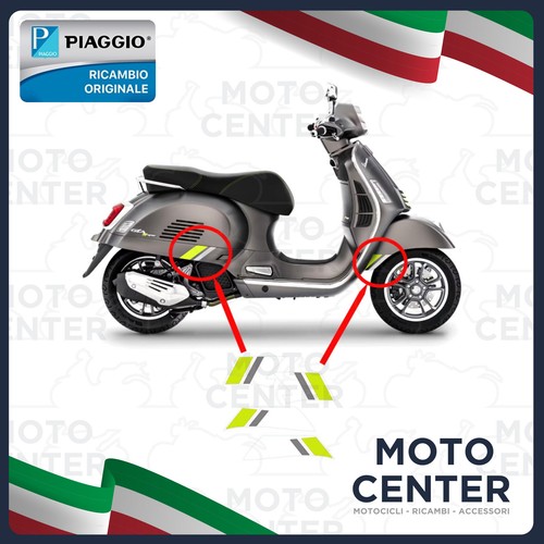 Kit targhette adesive piaggio - targhette,