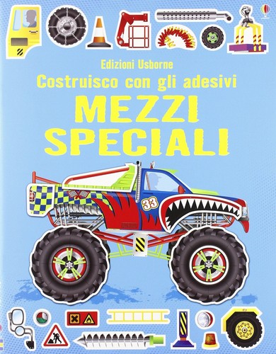 Mezzi speciali con - con, adesivi