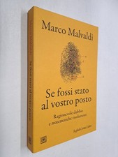 SE FOSSI STATO AL VOSTRO POSTO - MARCO MALVALDI - RAFFAELLO CORTINA - 2025