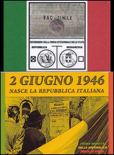 Italia 1946 set - set, monete