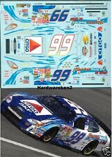 NASCAR DECAL #99  CITGO PEEL OUT,REEL IN and WIN 2002 FORD TAURUS SLIXX