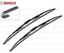 2X SPAZZOLE TERGICRISTALLO BOSCH A566S CITROEN DAIHATSU FORD HONDA 475mm+425mm 