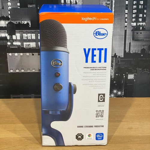 Logitech blue yeti microfono - blue,
