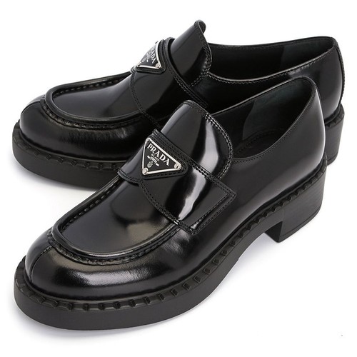 Prada brushed women loafers - brushed, women's