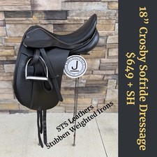 Sella da dressage 18" W Crosby