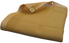 Tan Mesh Screen Shade Tarp