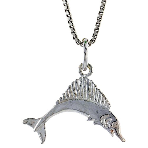 Ciondolo pesce spada - , piatto
