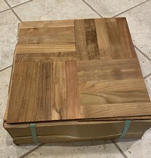 Gorgeous Teak Parquet Flooring